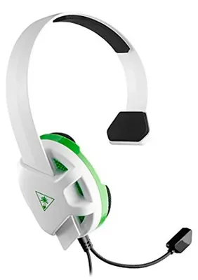 Obrázok produktu pre Turtle Beach Recon Chat, Kábel, Hranie, 80 - 10000 Hz, 120 g, Slúchadlá s mikrofónom, Čierna, Zelená, Biela