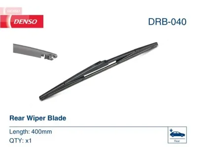 Image de DENSO Balai d'essuie-glace arrière DRB-040