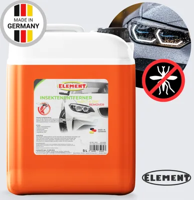 Produktbild von Element Insektenentferner & Schmutzlöser | 5 Liter | Insect & Dirt Remover | Material- und lackschonend | Insektenreiniger Auto KFZ