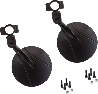 Produktbild von FAR Spiegel Paar SET FAR Flexi schwarz E-, verstellbar, 22-24 mm Lenker
