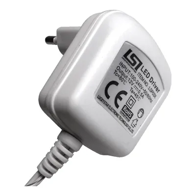 Imagen del producto de Controlador para tiras LED, AC100-240V, DC12V, 6W, para 100 cm L: 60, H: 45