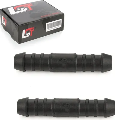 Produktbild von 2x Schlauchverbinder Polyamid PA Benzin ölbeständig 12 mm für JEEP FORD