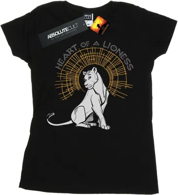 Produktbild von Disney - "The Lion King Heart Of A Lioness" T-Shirt für Damen BI25137 (XL) (Schwarz)