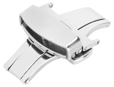 Obrázek produktu pro Nerezová spona na hodinky, přezka, náramek, náhradní příslušenství, stříbrná, 20 mm