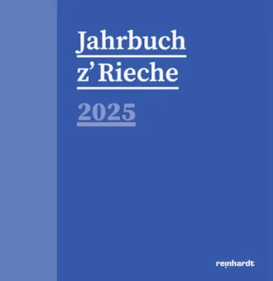 Zdjęcie produktu dla Jahrbuch z'Rieche 2025