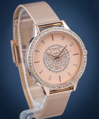 Obrázek produktu pro Dámské hodinky Strand S711LXVVMV CYRKONIE rose gold