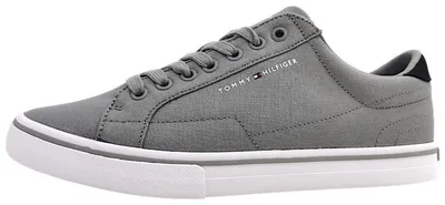 Immagine prodotto di Tommy Hilfiger Vulc Core Long, scarpe da uomo, modello stringato, colore grigio, stile sportivo