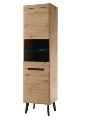 Produktbild von Vitrine II Torge - Artisan Eiche ohne Beleuchtung