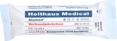 Produktbild von Verbandpäckchen Alumed groß, 1 St VER