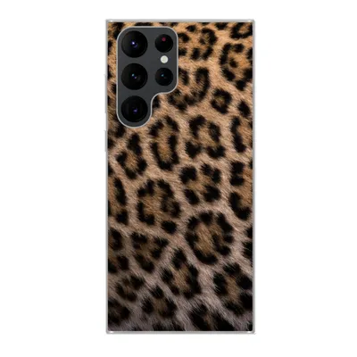 Produktbild von MuchoWow® Handyhülle Schutzhülle Hülle für Samsung Galaxy S22 Ultra Panther Druck Silikon Softcase Handy Hülle - Abbildung