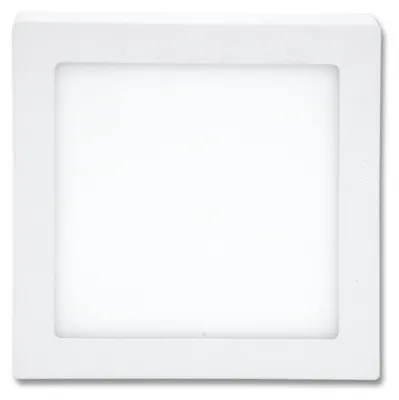 Obrázek produktu pro Ecolite Bílý přisazený LED panel hranatý 225 x 225mm 18W Barva světla: Teplá bílá LED-CSQ-18W/2700