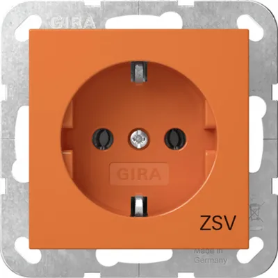 Immagine prodotto di GIRA 4188109 Sistema SCHUKO ZSV 55 Arancione (4188109)