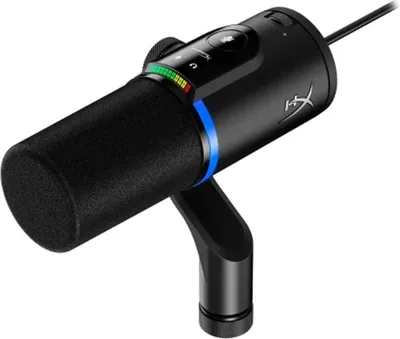 Immagine prodotto di HyperX FlipCast - Microfono dinamico USB/XLR (nero), Microfono dinamico, -10 dB, 20 - 20000 Hz, 0,05%, 1 ohm, 192 kHz