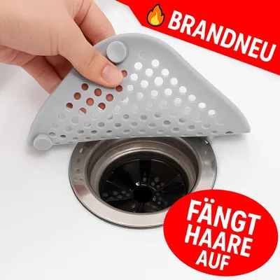 Produktbild von Silikon Abfluss Sieb Abdeckung Dusche Boden Haarfilter Abflussdeckel Badezimmer
