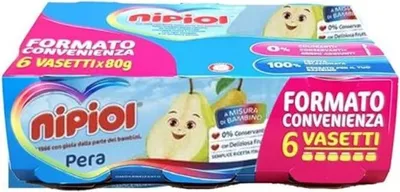 Produktbild von Nipiol Omog Pera 80g 6pz