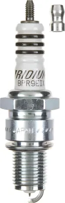 Zdjęcie produktu dla Zestaw świec zapłonowych NGK 4x BPR9EIX Irydowa świeca zapłonowa z tłumieniem zakłóceń, długość 19,0 mm gwint Ø 14,0 mm sześciokąt 20,8 mm, odstęp między elektrodami 0,75 mm, wartość cieplna 9, 6853