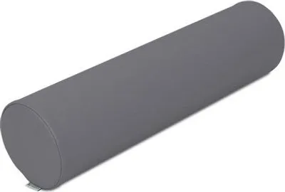 Produktbild von Habys Lagerungsrolle, Vollrolle, Nackenkissen, Lagerungskissen, Nackenrolle, Knierolle für Massage und Therapie, Fitnessrolle, 15x60cm Grau