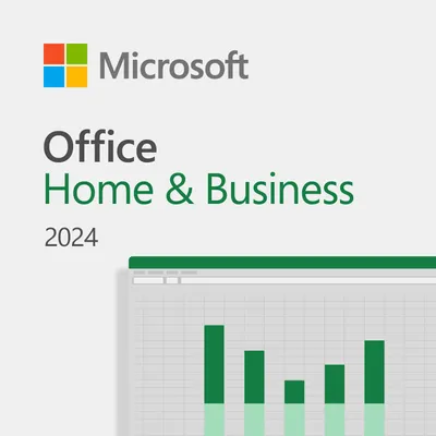 Zdjęcie produktu dla Microsoft Office Home and Business 2024, angielski, 1 użytkownik, licencja wieczysta, platforma Windows/MacOS, sprzedaż detaliczna