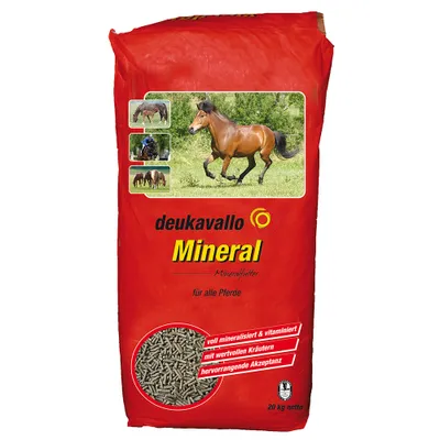 Produktbild von Deuka deukavallo Mineralfutter für Pferde Vitamin- & Mineralstoffausgleich 20 kg