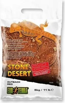 Productafbeelding van Exo Terra Stone Desert Outback Red – landschaps substraat voor woestijn | savanne – 5 kg | 10 kg 5KG