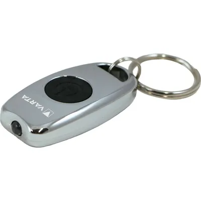 Immagine prodotto di Varta L.E.D. METAL KEY CHAIN LIGHT - Indicatore luminoso per portachiavi - Cromo - LED - 15 lm - 11 m - CR2016