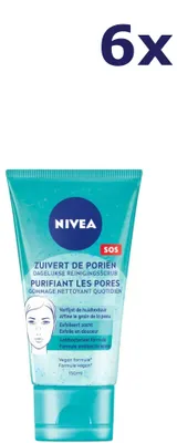 Produktbild von 6x Nivea Reinigingscrub Essentials Onzuivere huid150ML