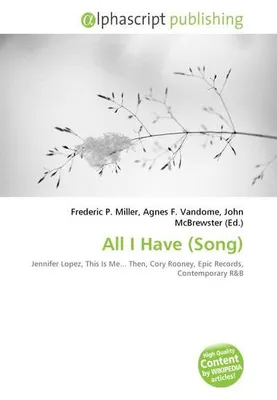 Produktbild von All I Have (Song)