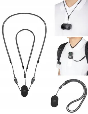 Productafbeelding van Magnetische bevestiging voor POV-opnames, halsbandhouder voor Insta360 GO3, DJI Osmo Nano / MUM-NANO