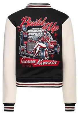 Produktbild von Queen Kerosin College Jacke - Build it Up S