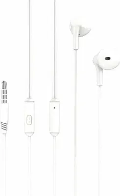 Immagine prodotto di Cuffie musicali Xo ep39 con microfono - cavo da 1,2 m - pulsante di controllo - colore bianco