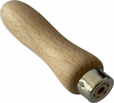 Obrázek produktu pro Dřevěná rukojeť na pilník Boley 18 mm, celková délka 110 mm