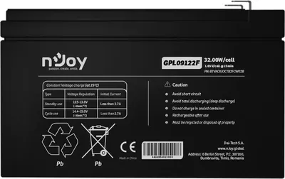 Immagine prodotto di Batterie UPS GPL09122F 12V/32,00 W