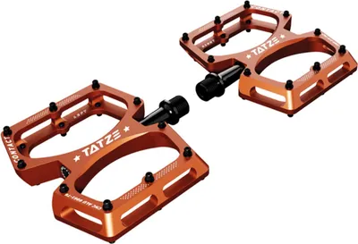 Produktbild von Tatze Flatpedal Contact CNC kids orange (<36) (ART044)