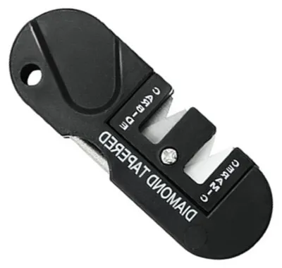 Immagine prodotto di INF Affilacoltelli in carburo di tungsteno portatile 8cm per cucina outdoor