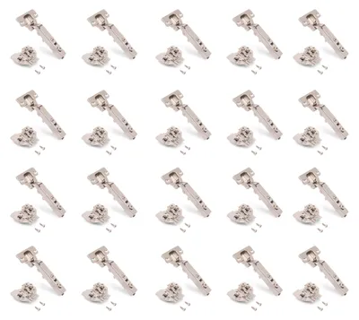 Obrázok produktu pre Sada 20 pántov X92 s otvorením 105 stupňov – tlmené zatváranie – priemer 5 x 9,5 mm