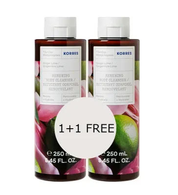 Produktbild von KORRES Ginger Lime Duschgel Value Set 2 x 500 ml