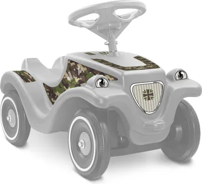 Produktbild von Design Sticker Set kompatibel mit BIG Bobby Car Classic – Selbstklebende Aufkleber für Spielauto, Kratzfest, Wasserfest, Matt R194-07