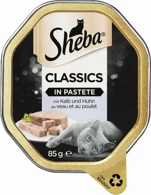 Immagine prodotto di Sheba Schale Classics mit Kalb & Huhn 85gx22
