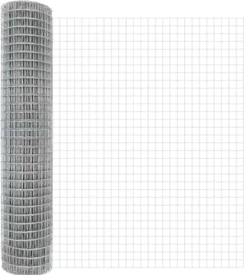 Image de vidaXL Clôture européenne 1,6 x 10 m fer revêtu de PVC
