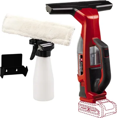 Produktbild von Einhell Akku-Fensterreiniger BRILLIANTO Power X-Change (18 V, 28 cm lange Saugdüse, streifenfreie Reinigung, inkl. Sprühflasche mit Mikrofasertuch, ohne Akku