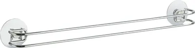 Produktbild von WENKO Handtuch Halter ohne bohren Stange Wand Bade Tücher Accessoires WC Ständer