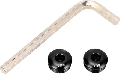 Produktbild von Radspedalschraube Aluminiumlegierung M14 Gewinde 5mm Abdeckung für Bergschwarz