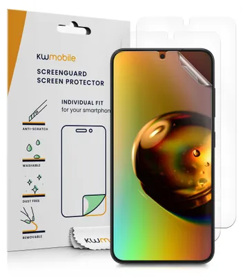 Produktbild von kwmobile 3x Displayschutzfolie kompatibel mit Samsung Galaxy S24 Folie - klare Schutzfolien Set in transparent