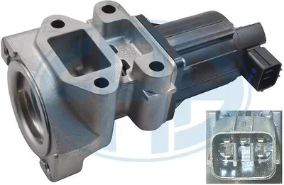 Produktbild von ERA 555421A AGR-Ventil mit Dichtungen für OPEL Corsa D Schrägheck (S07) Abgasrückführungsventil