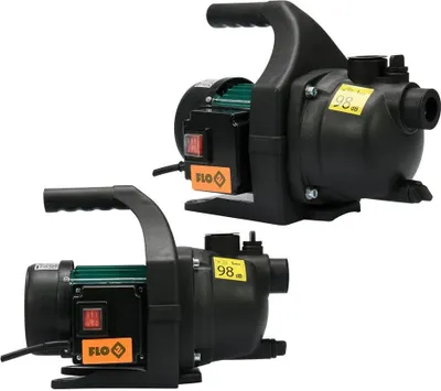 Produktbild von Hauswasserwerk Pumpe Wasserpumpe Gartenpumpe Druckschalter 600W 2800 l/h u.1000W 3800 l/h , Leistung:600W 2800 l/h