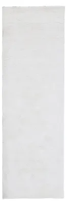 Image de carpetfine Tapis à Poils Longs Silky Shaggy Crème Couloir 80x400 cm | Tappeto Moderno per soggiorno, camera da letto e camera dei bambini