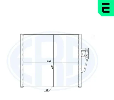 Immagine prodotto di ERA 667231 - Condensatore per climatizzatore, condensatore per climatizzatore per BMW Serie 5 Berlina (E39)