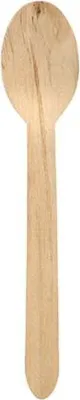 Produktbild von Papstar Holzlöffel pure 16 cm, splitterfrei, geschmacksneutral, biologisch abbaubar