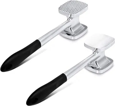 Image de Attendrisseur de viande - grand et double face - 28 cm - antiadhésif