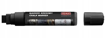 Produktbild von Toma Kreidemarker Schwarz 8/15mm Abwischbar 1 Stück